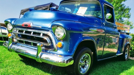 Chevy Apache in Blue