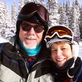 Flash and Jan - Still Skiing After All These Years