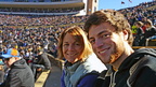 Zac with Jan at the CU vs. Stanford Game