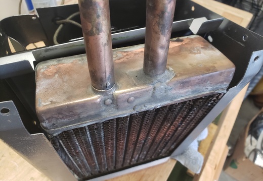 Arvin Heater Core Soldering Evidence