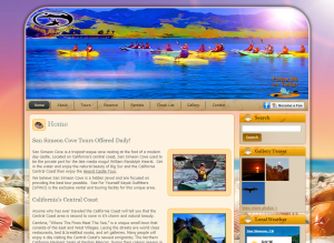 Kayak Outfitters for Kayaking Tours Home Screenshot