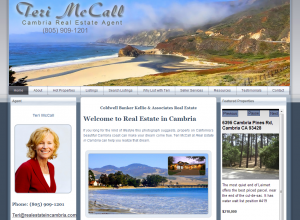 Real Estate in Cambria Home Page